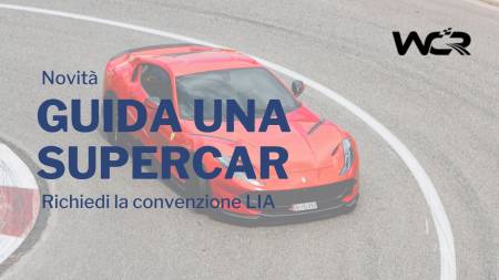 Guida una supercar: nuova convenzione con We Can Race