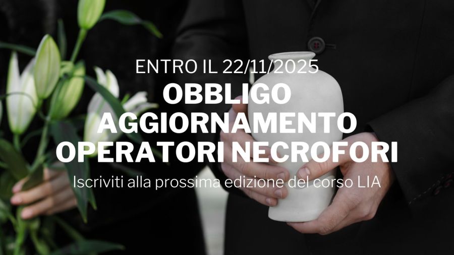 Hai controllato la validità del tuo corso da Operatore Funebre?
